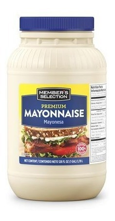 Member's Selection Mayonesa 3,78 L/1 Gal - mL a $22