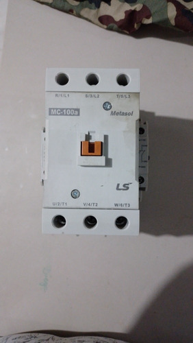 Contactor Metarsol Trifasico 100a Funcionamiento A 220v