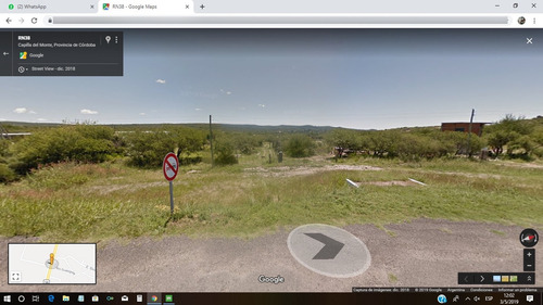 Terreno Sobre Ruta 38 Zona Aguila Blanca Con Escritura