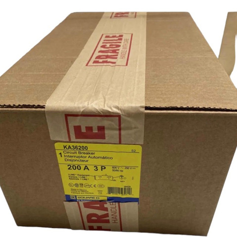 Interruptor Termomagnetico Square D Ka36200 I-line