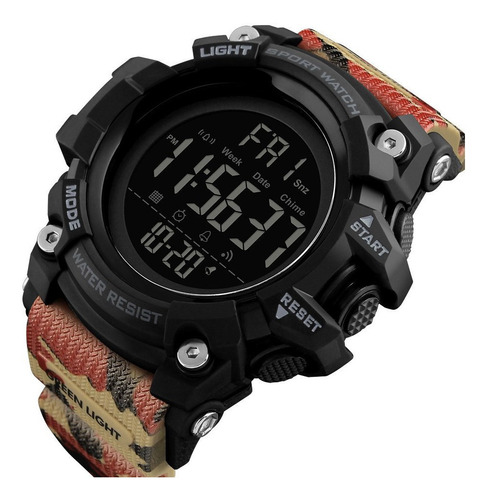 Reloj De Pulsera Skmei 1384 Cronometro Fecha Wr50m