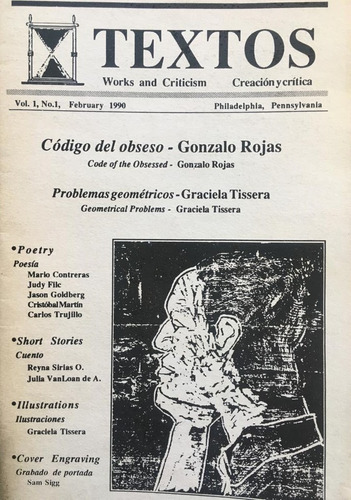 Textos Creación Revista Filadelfia Rosabetty Muñoz 1990