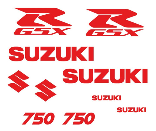 Stickers Suzuki Gsxr 750