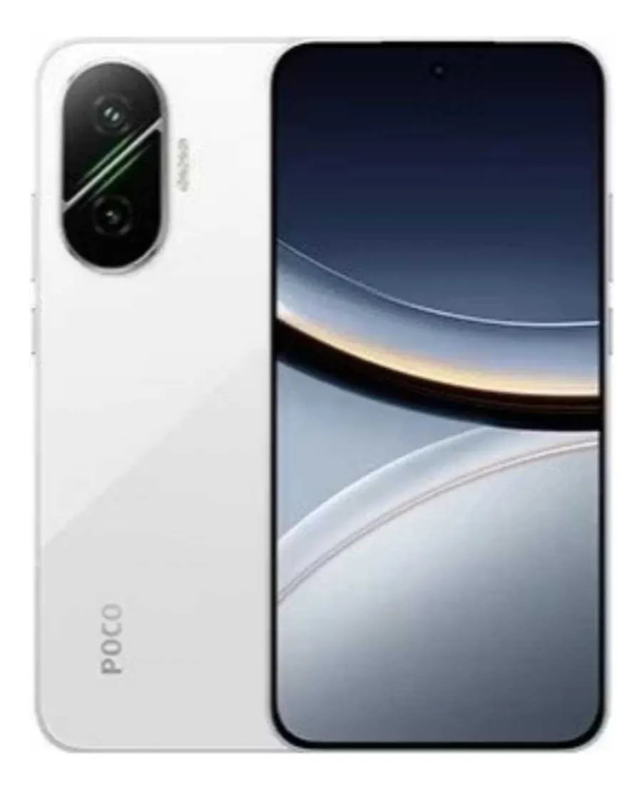 Cargador brasileño global Xiaomi Poco F7 256gb 12gb + NFC blanco