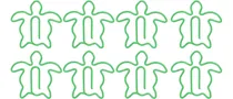 Comprar Clips, Clips Elegantes De 100 Piezas Ampliamente Utilizadas