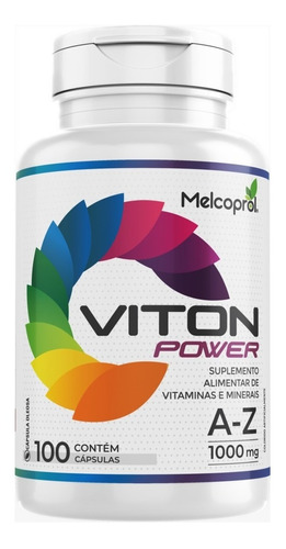 Multivitamínico A-z Viton Power Suplemento De A Z Melcoprol