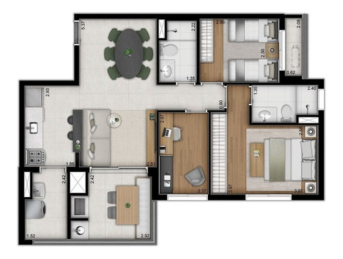Imagem 23 de 25 de Apartamento - Ap03251 - 69290374