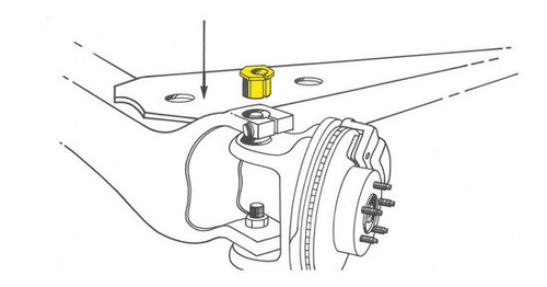 Buje Ajuste Caster/camber Del F-350 Super Duty 16 Al 17