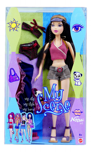Mattel Doll My Scene Nolee & Dog 2002 Edition Msi