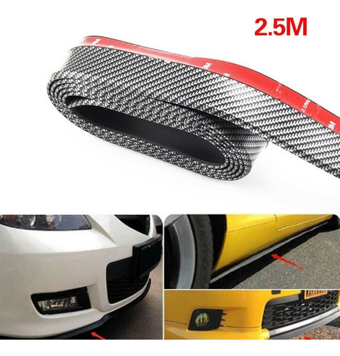 Bumper Lip Faldon Carbono Paragolpe Delantero 2.5m Tuning F4