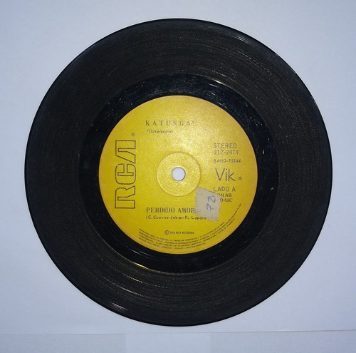 Perdido Amor - Mira Para Arriba - Katunga - 1974 (Usado)