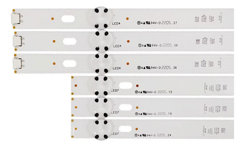 Kit Barras De Led Tv LG 43uk6310pse 43lj5500 43lj551c