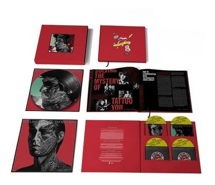 The Rolling Stones - Tattoo You - Boxset 4cds+1lp