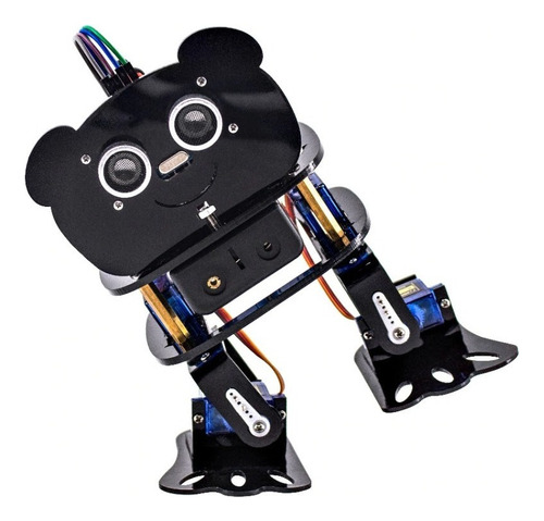 Kit P/ Armar Robot Panda Bailarin Control Bluetooth Arduino