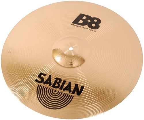 Platillo Medium Crash B8 18  Sabian 41808 + Envío Express