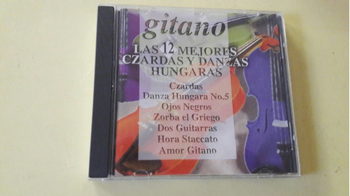 Gitano Las 12 Mejores Czardas Y Danzas Hungaras Cd Original