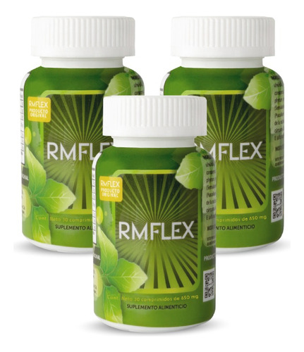 Rmflex 100% Original 3 Pack 90 Tabletas Suplemento 850mg