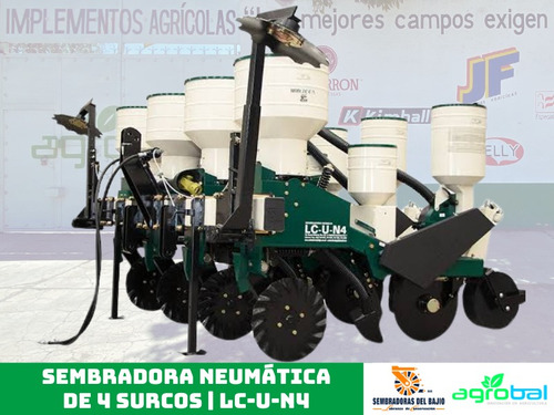 Sembradora Neumatica De 4 Surcos - Sembradoras Del Bajío