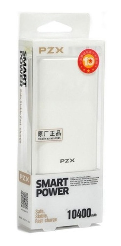 Cargador Portatil Power Bank Pzx Smart Power 10400mah