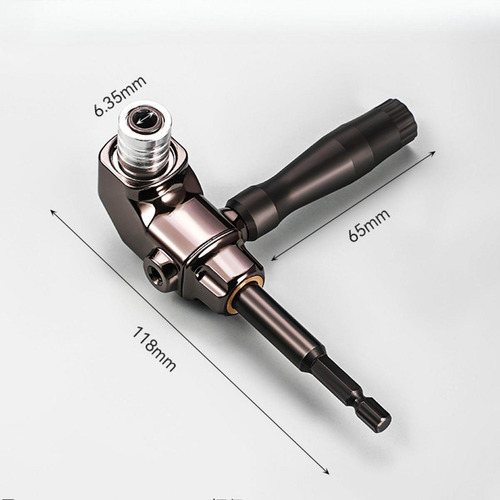 Adaptador De Taladro De Ángulo Recto De Extensión De Curva