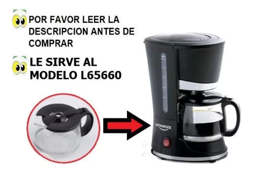 UNIVERSAL COFFEE MAKER 4-6 CUPS 0.63 Qt- CAFETERA 4-6 TAZAS L65660 –  Universal Home