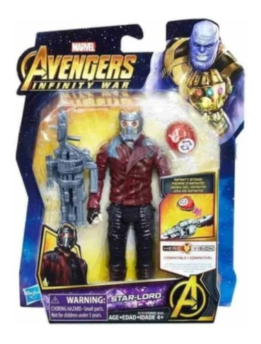 Hero Vision Star Lord - Com Joia Do Infinito