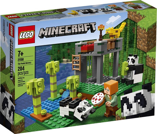 Lego Minecraft The Panda Nursery 21158 Original