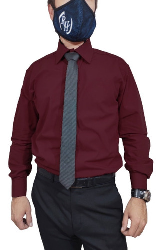 Imagen 2 de 2 de Camisa Vestir Corte Recto Excelente Calidad