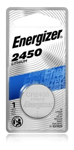 Pila Cr2450 3v Lithum Energizer Bateria Alarmas Sensore 
