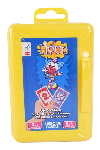 Juego De Cartas 1 Loco Original Top Toys Mundo Manias