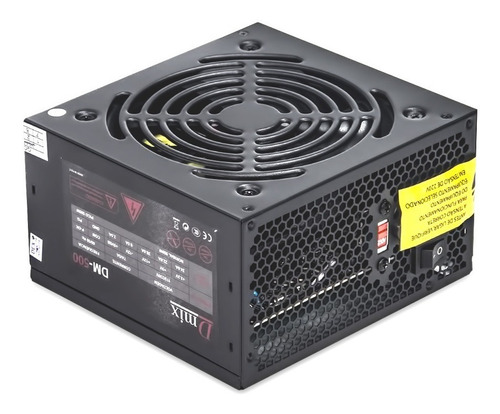 Fonte Atx 500w Dmix Af-500 Promove Alta Durabilidade E Vida