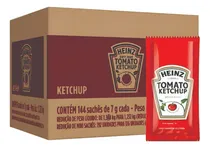 Comprar Ketchup Em Sachê 7g Heinz - Caixa Com 144 Sachês 1,008kg