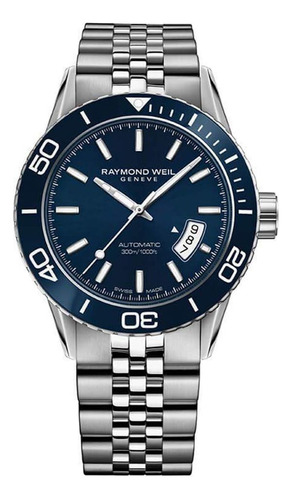 Reloj Automatico Raymond Weil Freelancer Bisel De Ceramica 3