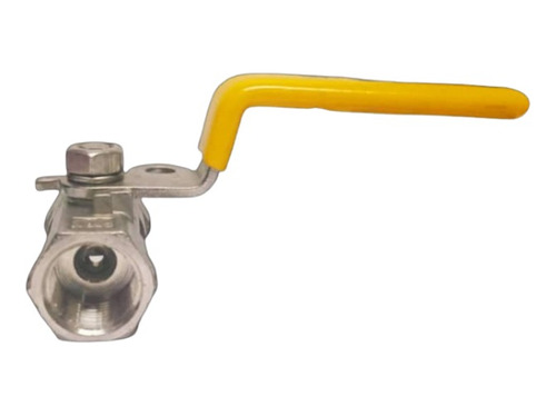 Válvula De Bola 1/2'' Acero Inoxidable 1000 Psi