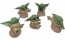 Comprar Baby Yoda Grugo Mandalorian Set X 5 Tiernos Dulces Bebes Sw.
