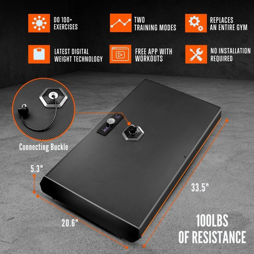 Squatz Pluto Board Smart Home Gym Versión I 100 Libras