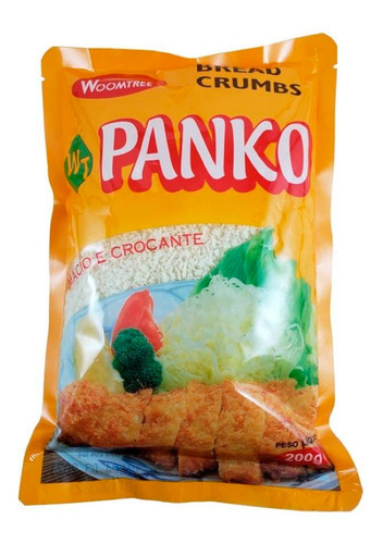 Panko Farinha Para Empanar Bread Crumbs Woomtree 200g