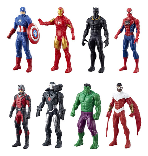 Avengers Ultimate Protectors Pack, 6 Pulgadas A Escala, 8 F