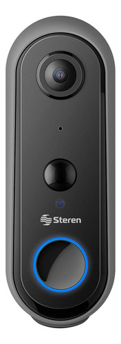 Cctv-0950 Video Timbre Wi-fi* Compatible C/asistentes De Voz Negro