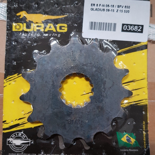 Pinhão Er6n Er6 N Er 6 Versys 650 Ninja 15z Durag Pinhao Ful