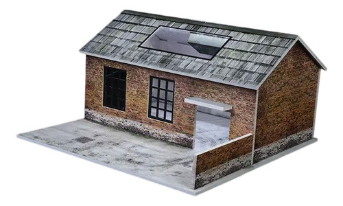 1/64 Modelo De Escena De Automóviles Antiguo Diorama De