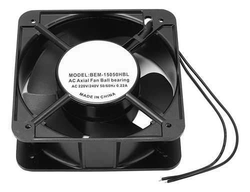 Ventilador Axial Ac Berm 110 120 V Con Rodamiento De Bolas,