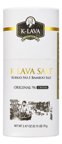 K-lava Salt Sal De Bamb Nmero 1 De Corea, Original 9x, Crist
