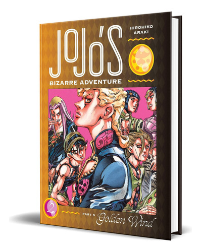 Jojo\'s Bizarre Adventure Vol.2, De Hirohiko Araki. Editorial Viz Media, Tapa Dura En Inglés, 2021
