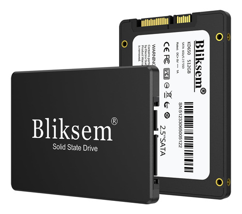 Bliksem Ssd 512gb 2.57mm Sata Iii 6gb/s 3d Nand Disco Duro 