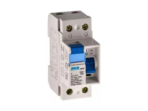 Disyuntor Diferencial Interruptor Bipolar 2x40 40a Amp Sica