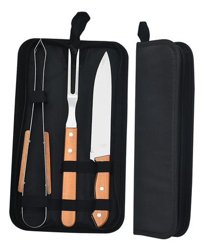 Juego De Herramientas Para Barbacoa Accesorios Para 3 Piezas