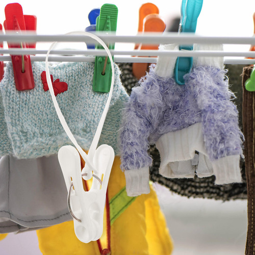 36 Pinzas Antideslizantes Para Calcetines, Broches Para Ropa