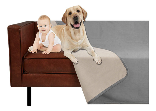 Manta De Cama Para Mascotas, Impermeable, Reversible, De Ter