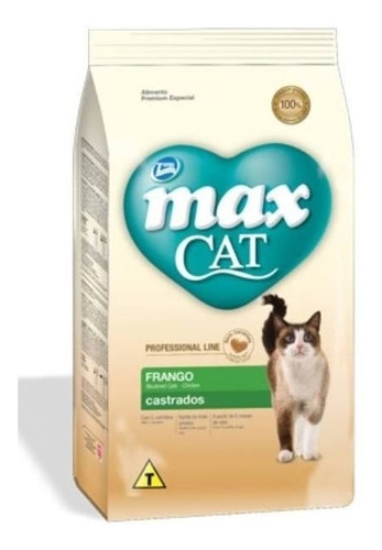Imagen 1 de 1 de Max Cat Castrados 3 Kg - kg a $26100